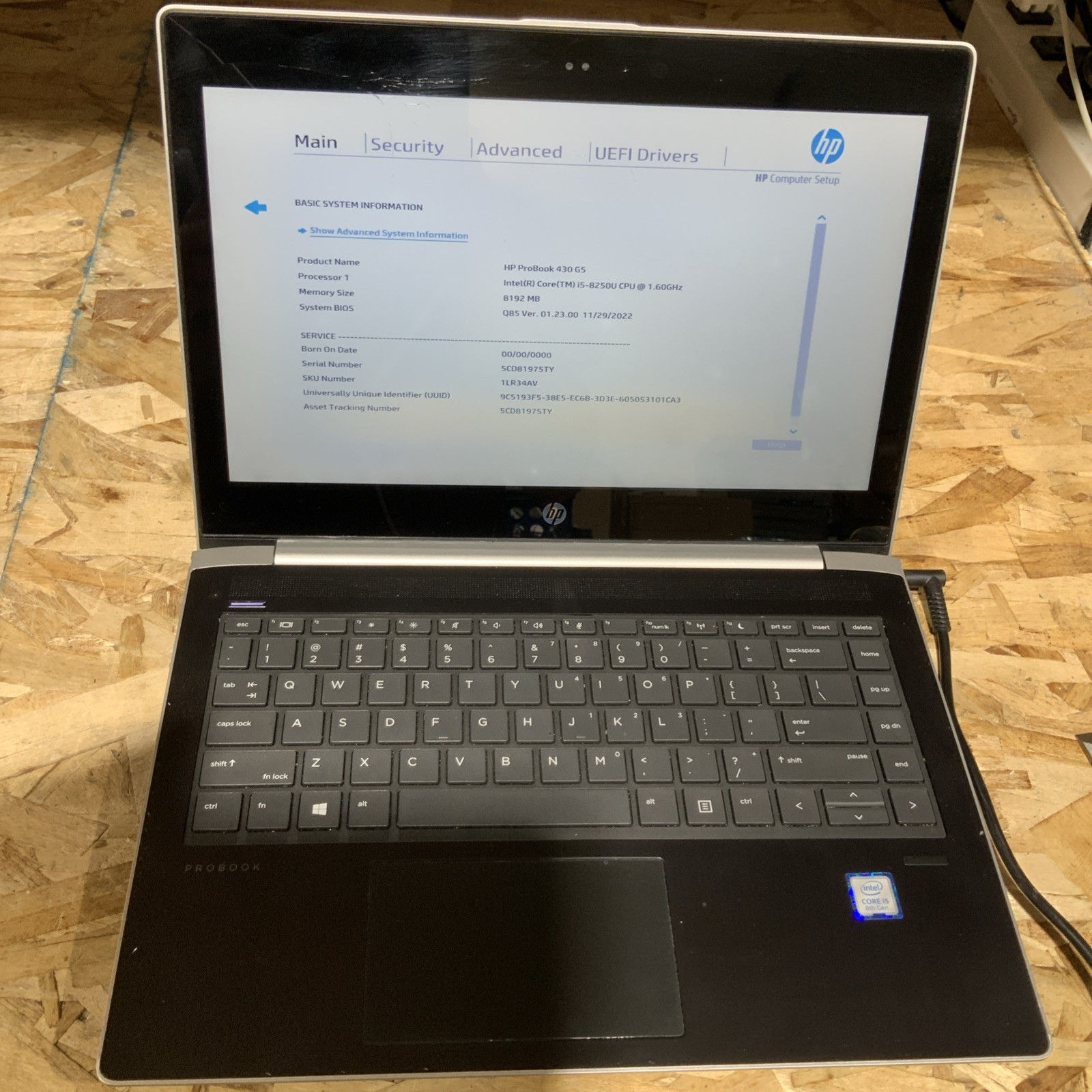 HP ProBook 430 G5 Laptop - Parts Only