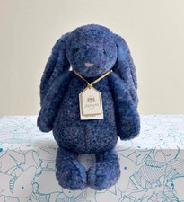Jellycat Bashful Luxe Bunny Nimbus Medium  Plush tags+dust bag NEW 1PCS