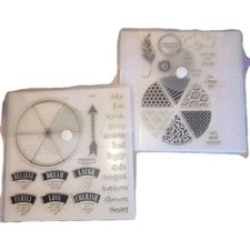 Stampin Up Clear Stamps Set with Assorted Designs