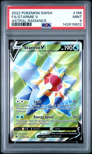 Starmie V graded PSA 9 for sale on eBay