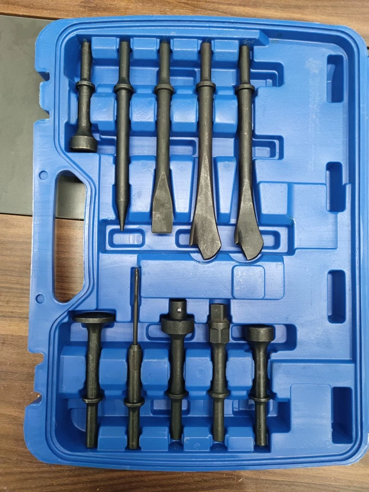 Meißelhammer Set Druckluftmeißel Satz Abbruchhammer Schlaghammer KFZ Pneumatisch - Bild 3 von 4