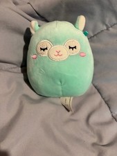 Squishmallows Mini Mint Green Plush Doll Stuffed Animal Toy Under 6 in