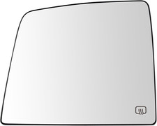 2007-21 Toyota Tundra Driver Side Heated Mirror Glass  Compatible Replacement