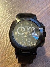 Tissot T-Race Chronograph Herrenuhr | T048417 A | Saphirglas | Schwarz | Geprüft