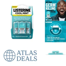 PocketPaks Cool Mint Breath Fresheners - On-the-Go Oral Solution, 72 Strips