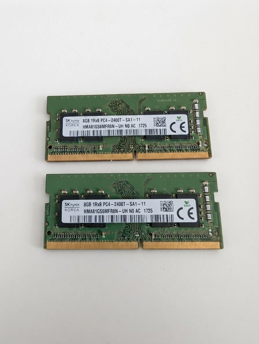 16GB (8GBx2枚) DDR4 PC4-19200 2400MHzメモリー PC4-19200 (DDR4-2400) Bus Speed SO-DIMM Computer Memory (RAM) 16