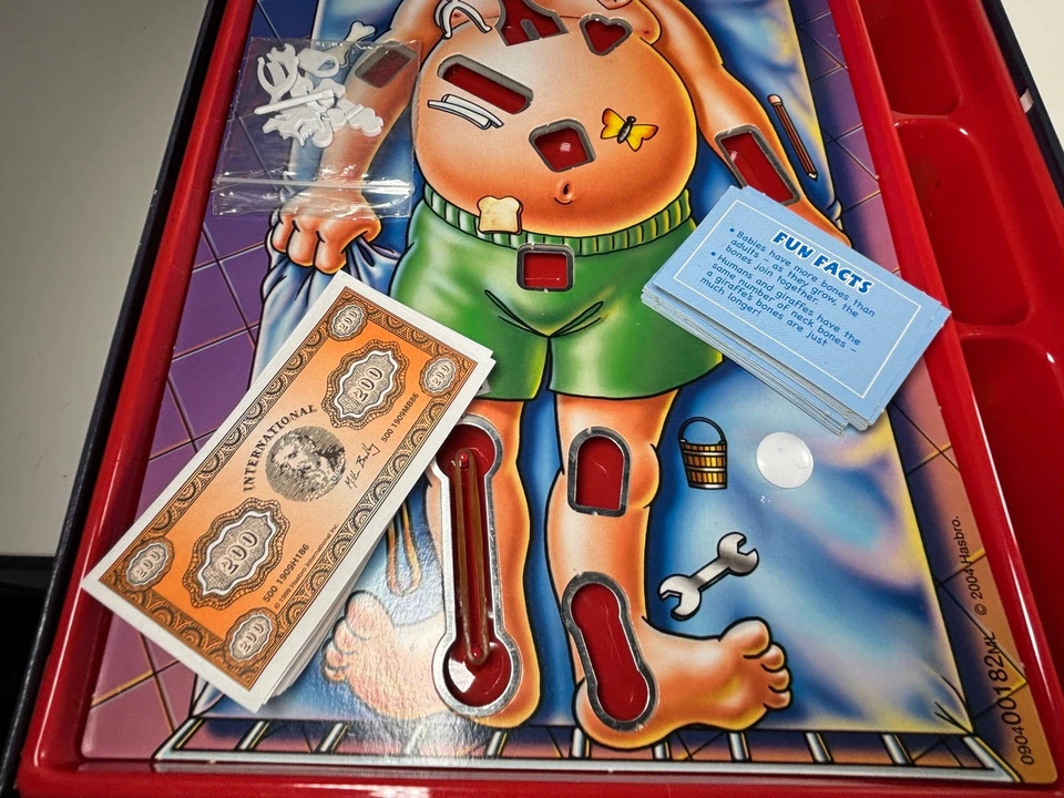 MB Games Operation Funny Skill Game Cavity Sam Steady Hands 6+ Family - Image 4 of 4