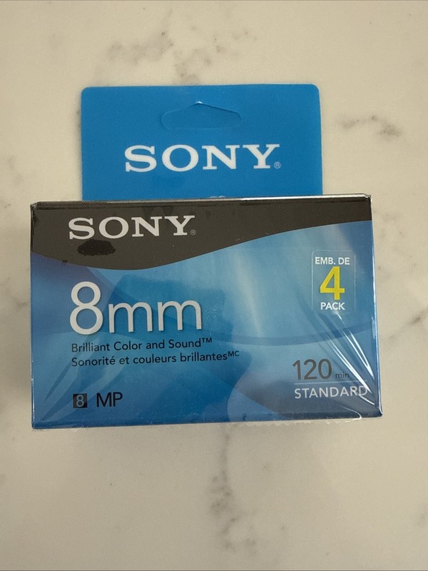 Sony P6-120MP 8mm Video Camcorder Cassette Tape 120 Minutes