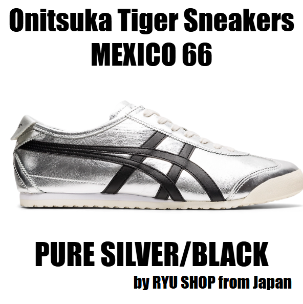 Onitsuka Tiger Sneaker MEXICO 66 1183B566.020 PURE SILVER / BLACK
