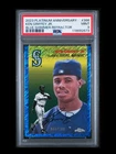 2023 Chrome Platinum Anniversary Blue Shimmer Refractor Ken Griffey Jr HOF #386