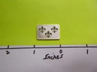 FLAG OF FRANCE SILVER BAR RARE COOL ITEM OF THE COUNTRY #B