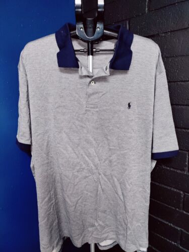 Polo Ralph Lauren Mens 3XL Pattern Short Sleeve Polo Shirt