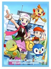 DAWN & LUCAS Individual Card Sleeve Pokemon Center Japan Original