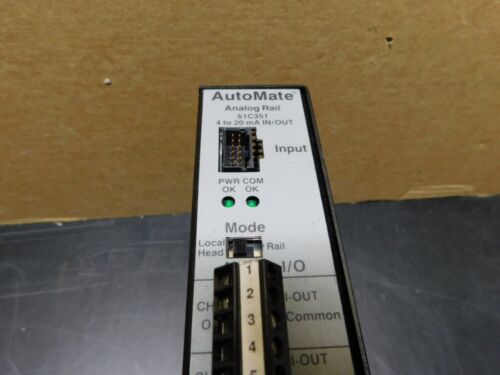 AUTOMATE 61C351 Analog Rail SPS Modul - Bild 3 von 4