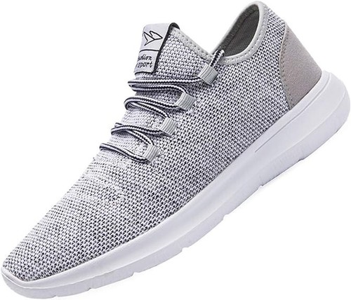KEEZMZ Men's Running Shoes Fashion Breathable Sneakers Mesh, 1-gray, Size 11 - Picture 7 of 7