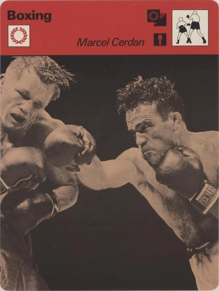 1977-79 Sportscasters - Marcel Cerdan #07-07