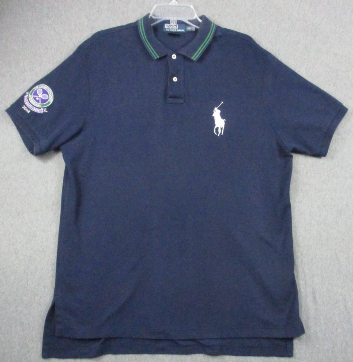 polo BIG PONY 青 90s polo BIG PONY 青 90s Vintage 90s POLO RALPH LAUREN Big Pony