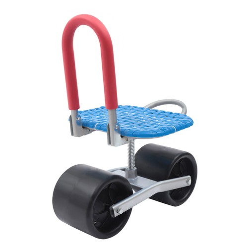 Rollbarer Gartenroller Gartenwagen Sitz mit Rollen 360 Drehsitz Gartenhocker - Bild 10 von 12