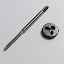 US Stock HSS 2-56 UNC Tap & 2-56 UNC Die Right Hand M845