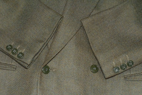 Giorgio Armani Double Breast Men Green Blazer Sport Coat Size 42-Regular - Picture 2 of 6