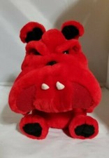 Plush Red Bulldog Stuffed Animal