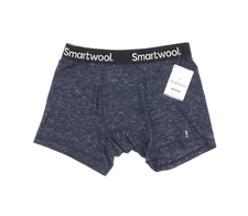 Smartwool L68742 Mens Blue Everyday Exploration Merino Boxer Brief Size XXL