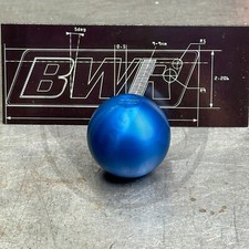 Blackworks Racing Bwr 10x1.5 Aluminum Ball Shift Knob Blue For Honda Acura