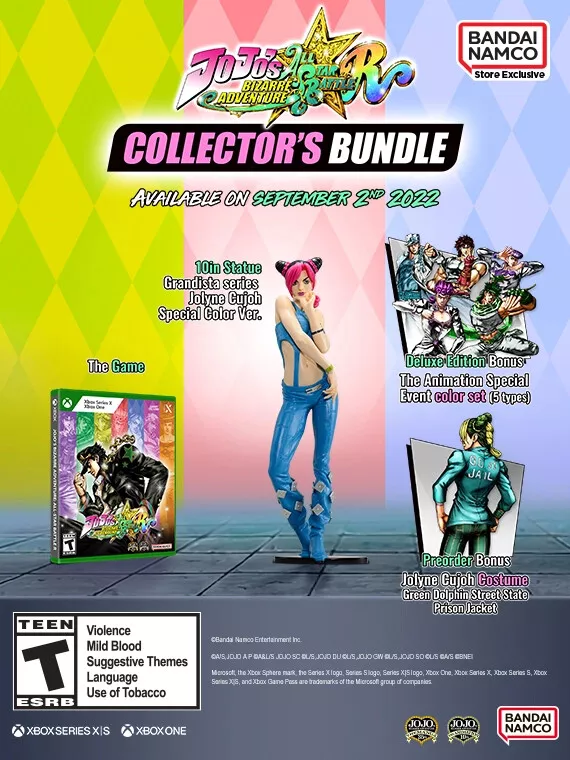 Buy JoJo's Bizarre Adventure: All-Star Battle R The Animation Special Event  Color Set