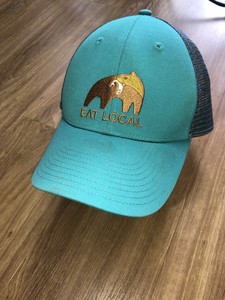 patagonia eat local hat