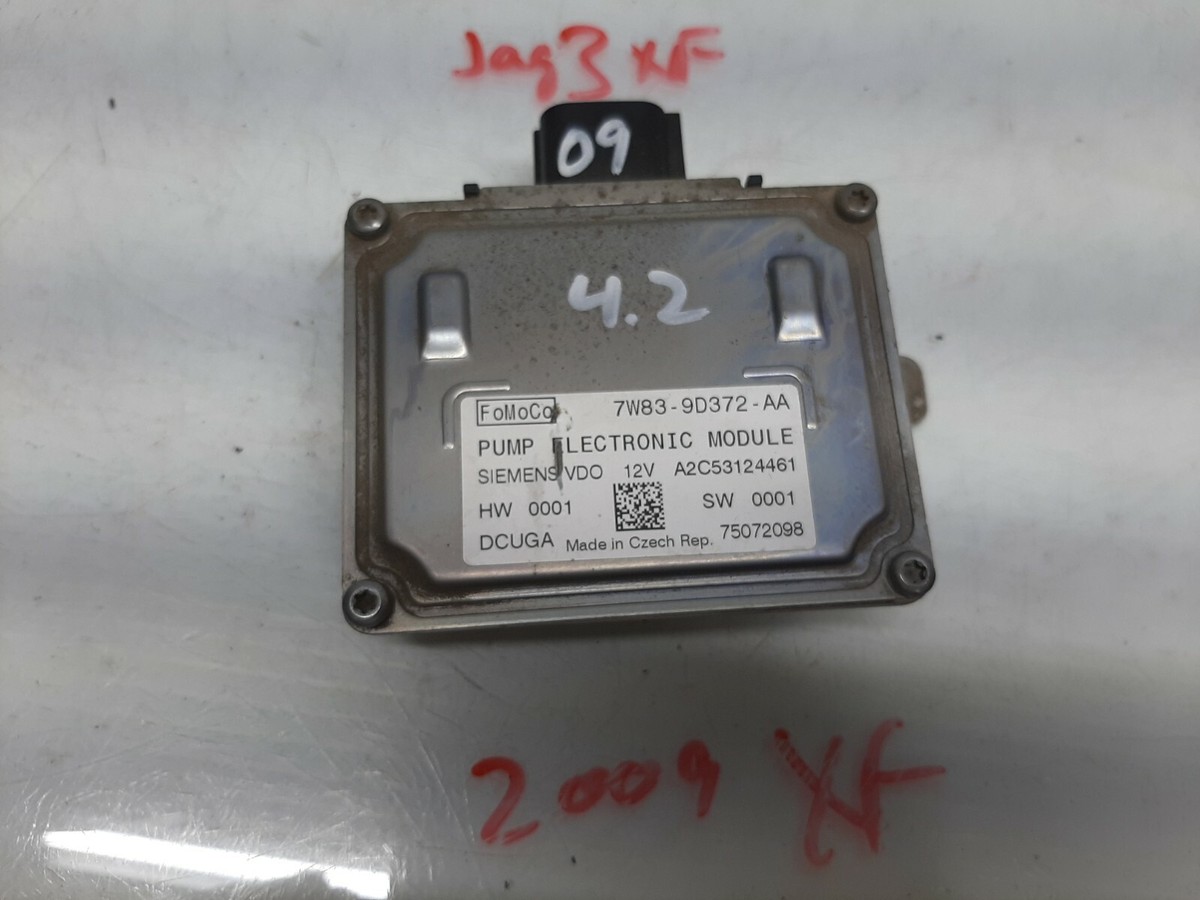 2009-2010 Jaguar XF Fuel Pump Control Module Oem | eBay