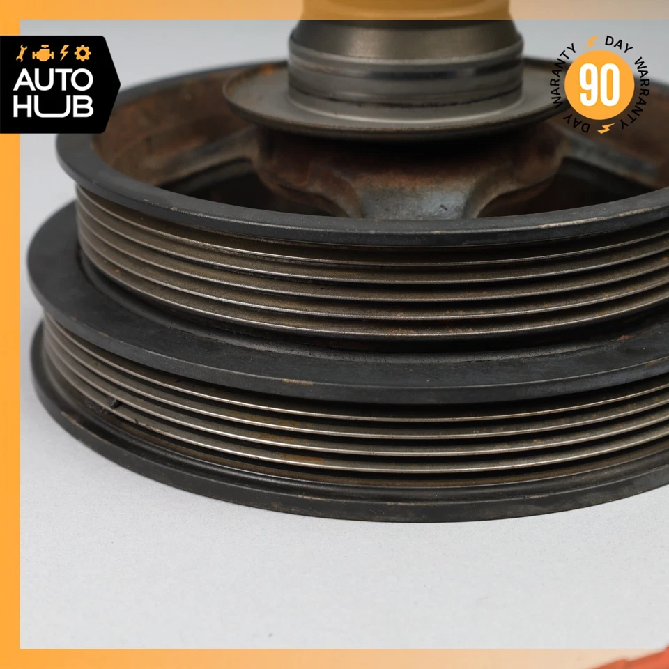 04-05 Cadillac XLR 4.6L V8 Motor Cigüeñal Polea Amortiguador de Vibración Fabricante de Equipo Original Foto 3 de 4