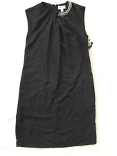 3.1 Phillip Lim For Target Black Crystal Jeweled Dress With Pockets SZ XS