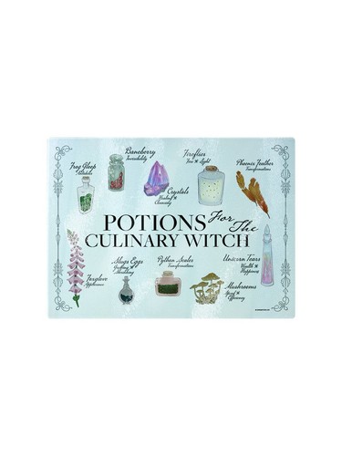 Chopping Board Potions For The Culinary Witch Small Rectangular 20x28.5cm