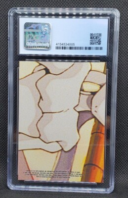 1999 Pokemon the First Movie Pikachu Sticker Puzzle Card MINT 9