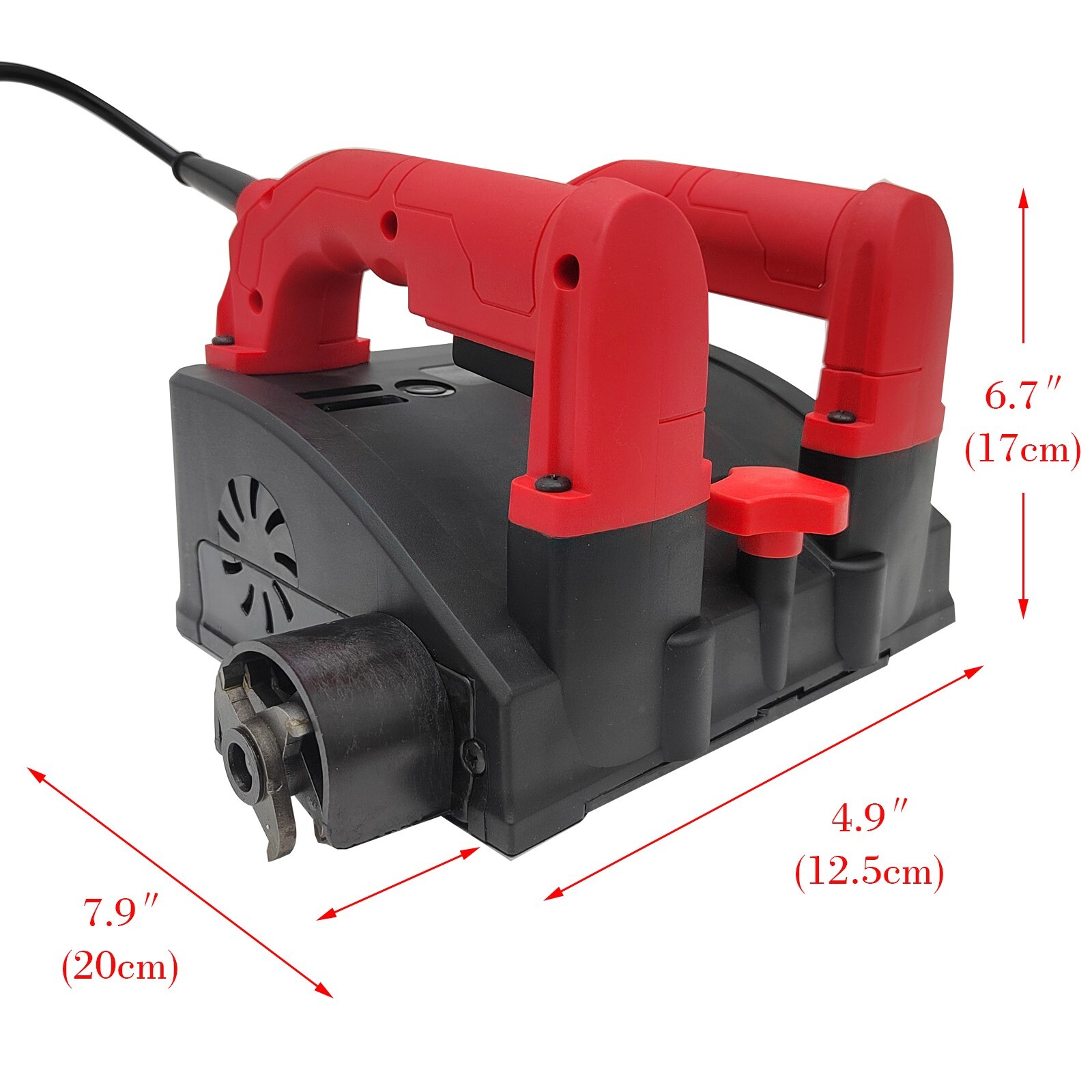 Wall Planer Removing Wall Skin Machine Concrete Renovation Shovel Gray Machine