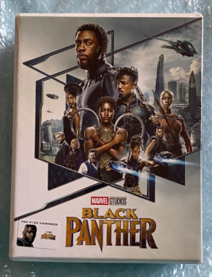 BLACK PANTHER Blu-Ray Steelbook Edition 1 + Edition 2 Hardbox Filmarena