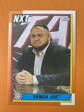 2021 Topps Heritage WWE Wrestling NXT #91 - Samoa Joe