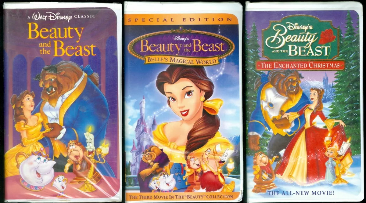 Beauty And The Beast The Enchanted Christmas 2002 Vhs Beauty And The Beast The Enchanted Christmas Vhs