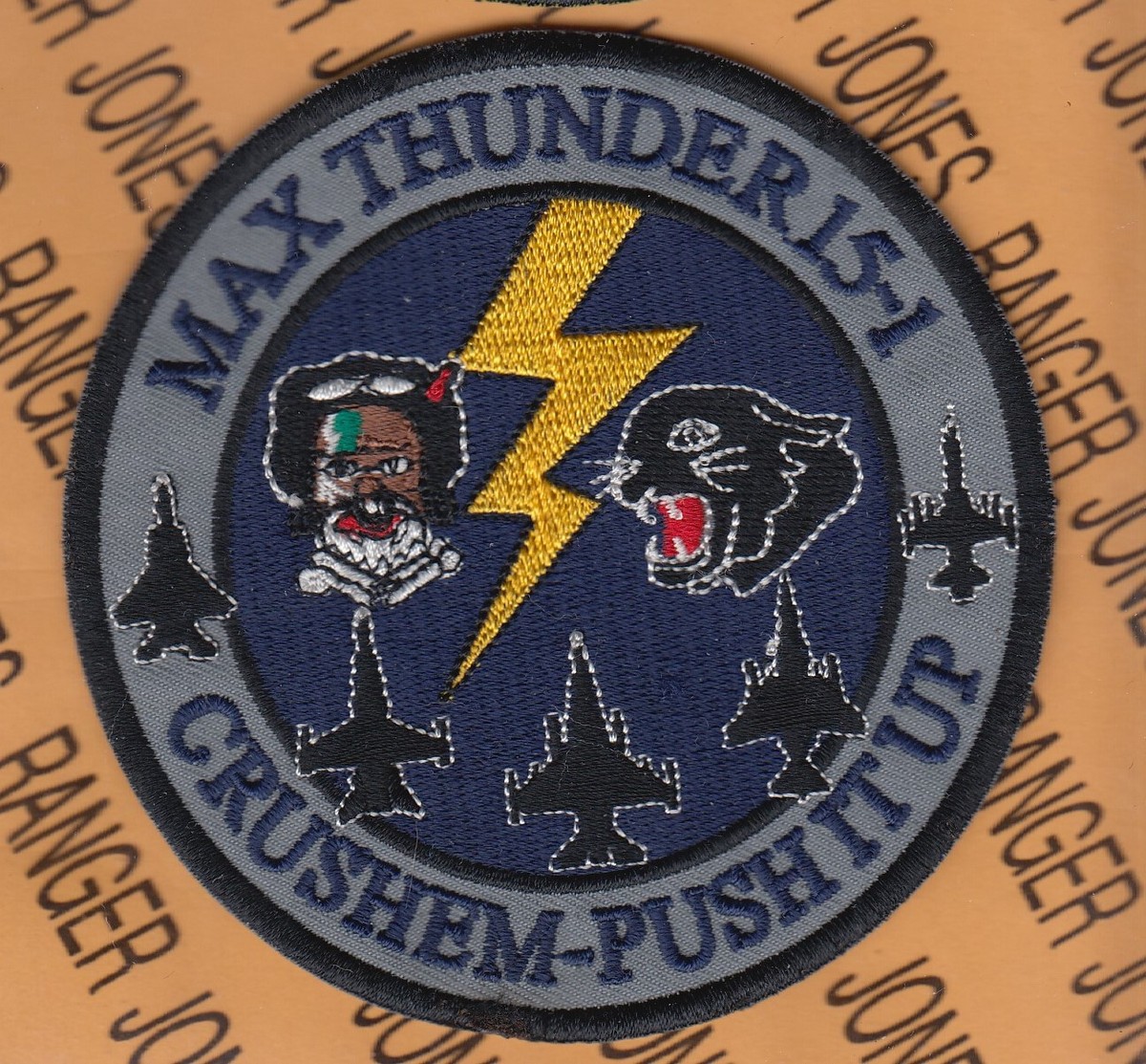 USAF 1st ACCS ナイトウォッチ　パッチ 50th Anniversary, 1st Airborne Command and Control Squadron