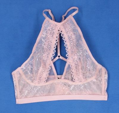 Victoria Secret Very Sexy Wireless Unlined Lace  Bralette Bra NWT Size S #E5144