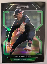 2022 Panini Prizm Draft Picks Jake Madden  black prizm #PDP118