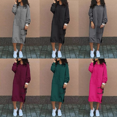 Damen-Hoodie Langarmkleid Pullover Pullover Tops : //////////////// - Picture 2 of 21