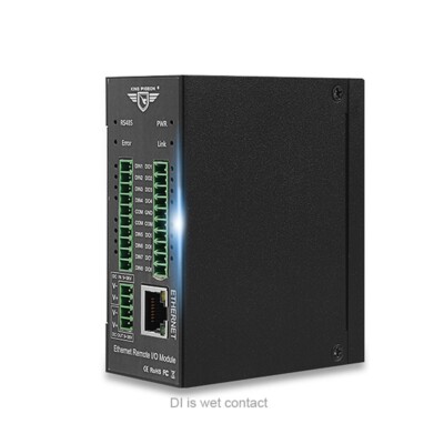 M100T Ethernet Remote IO Module Data Acquisition Module 2DI+2AI+2DO+1RS485+1Rj45