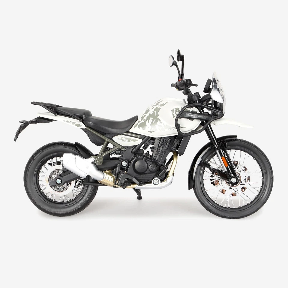 Royal Enfield New Himalayan Scale Model SMO240001-KAMET White - Image 2 of 4