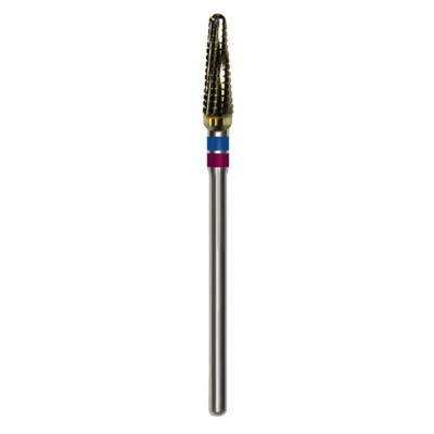 Ohio Forge HP#200.040 GSQ Cross Cut Zirconium Nitride Coated Carbide Bur,1/Pk