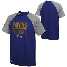 New Era NFL Men's Baltimore Ravens Ball Hog Short Sleeve Performance T-Shirt