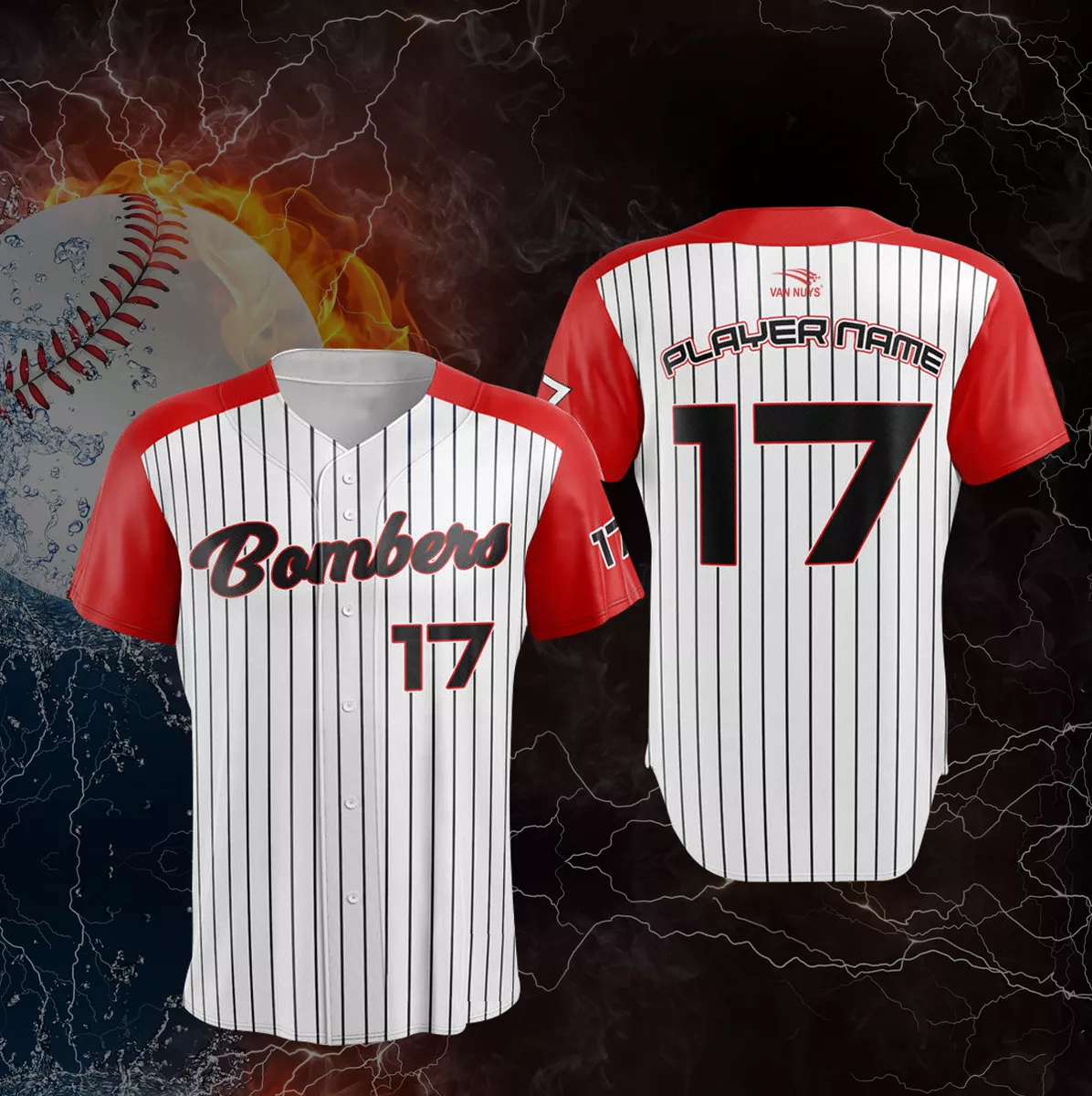 fully sublimated baseball jerseys-full-dye custom baseball uniform