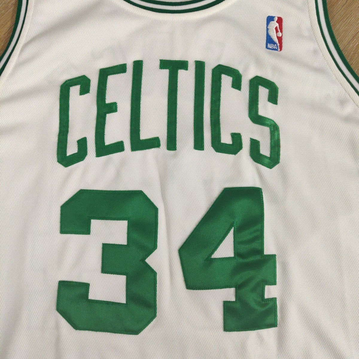 Paul Pierce Celtics Nike Authentic White Jersey size 52 nba allen