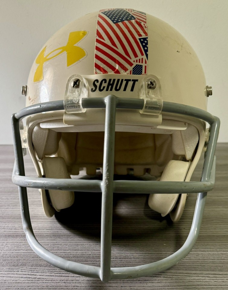 Schutt Recruit Football Helmet White Youth Small S eBay