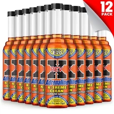 REV X Xtreme Clean Gasoline Fuel Treatment - 8 fl. oz. (12 Pack)